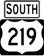 US 219 South