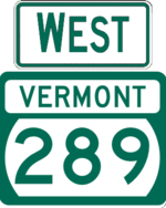 VT 289 West
